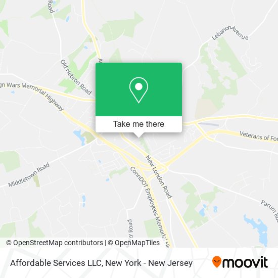 Mapa de Affordable Services LLC