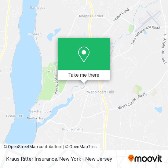 Kraus Ritter Insurance map