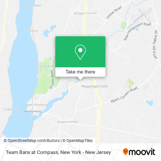 Team Banx at Compass map