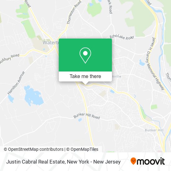 Mapa de Justin Cabral Real Estate