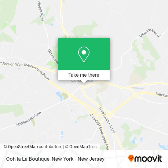 Mapa de Ooh la La Boutique
