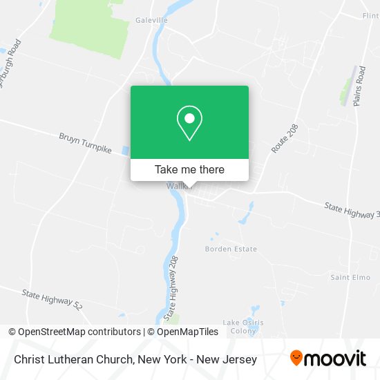 Mapa de Christ Lutheran Church