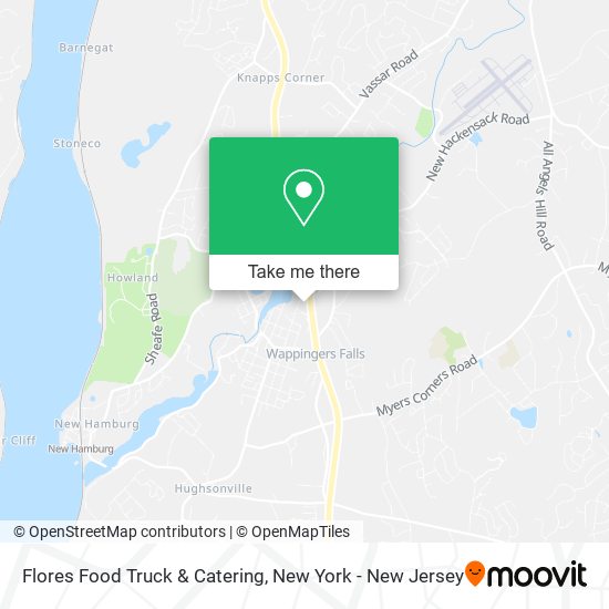 Flores Food Truck & Catering map
