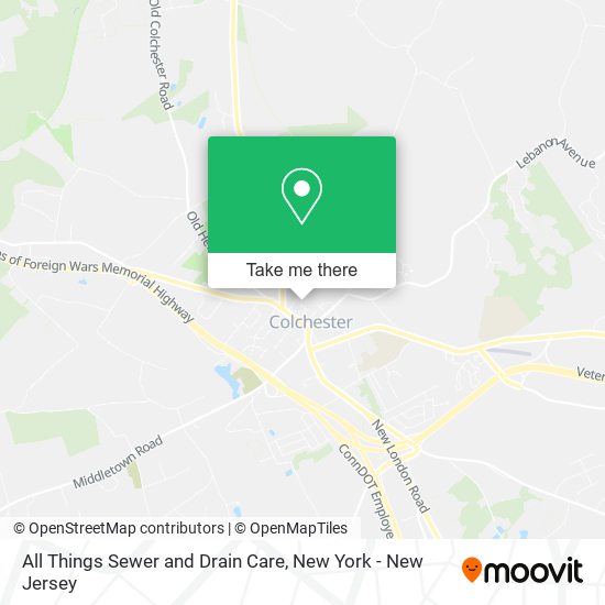 All Things Sewer and Drain Care map