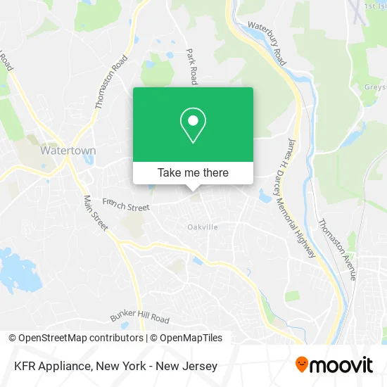 KFR Appliance map