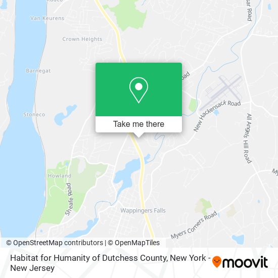 Mapa de Habitat for Humanity of Dutchess County