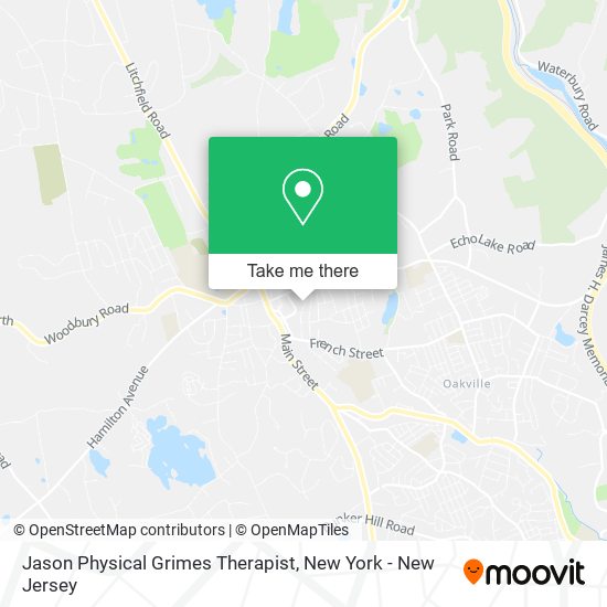 Jason Physical Grimes Therapist map
