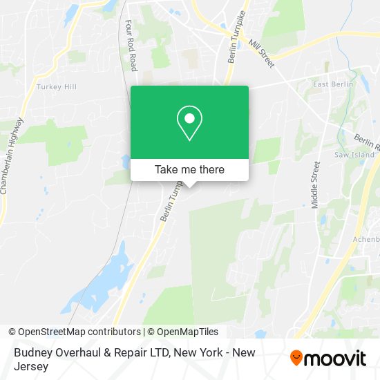 Budney Overhaul & Repair LTD map