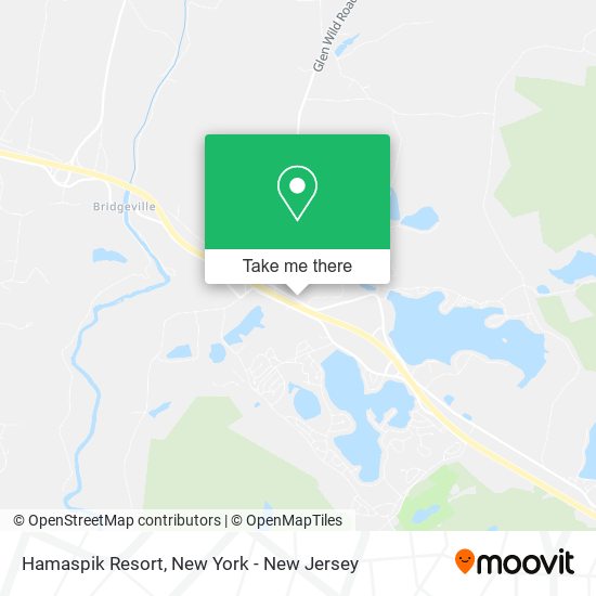 Mapa de Hamaspik Resort