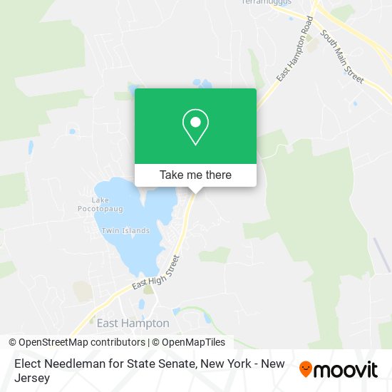 Mapa de Elect Needleman for State Senate