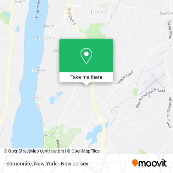 Samsonite map