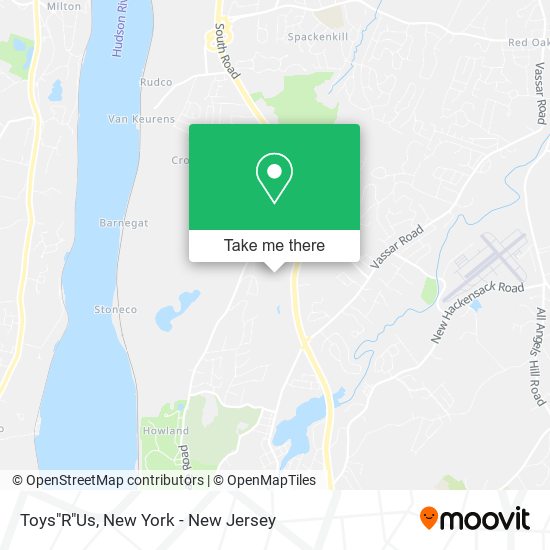 Toys"R"Us map