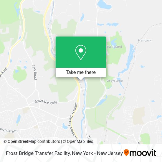 Frost Bridge Transfer Facility map