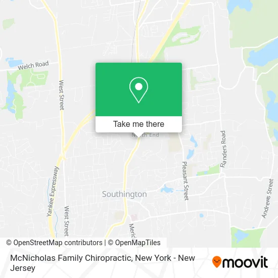McNicholas Family Chiropractic map