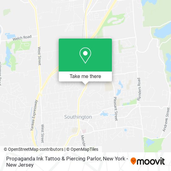 Mapa de Propaganda Ink Tattoo & Piercing Parlor