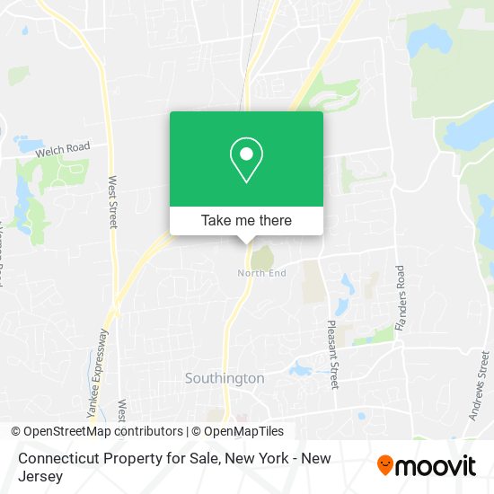 Mapa de Connecticut Property for Sale