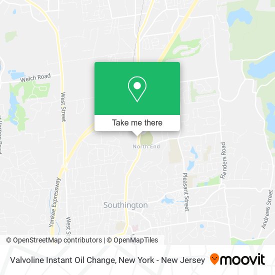 Valvoline Instant Oil Change map