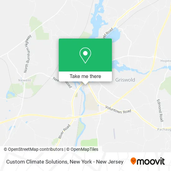 Custom Climate Solutions map