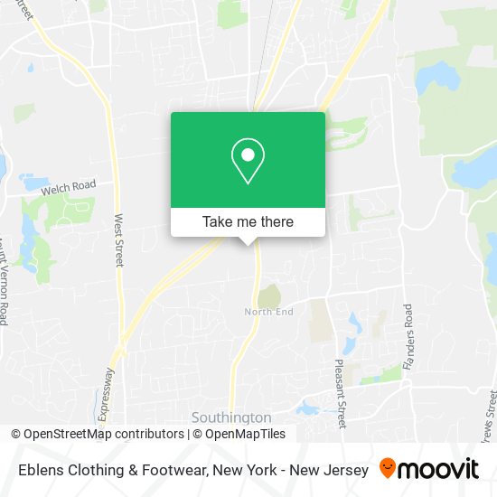 Eblens Clothing & Footwear map