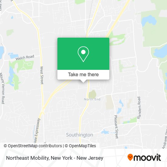 Northeast Mobility map