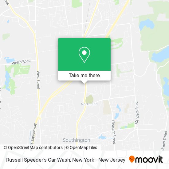 Mapa de Russell Speeder's Car Wash