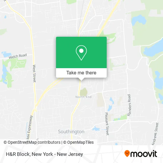 H&R Block map