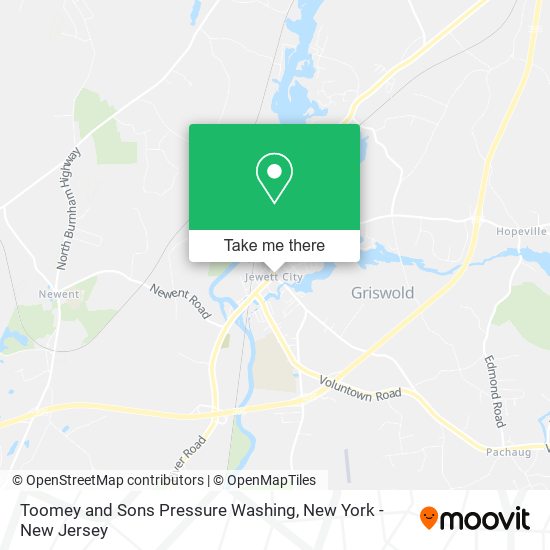 Toomey and Sons Pressure Washing map