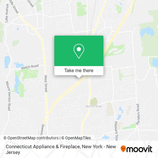 Mapa de Connecticut Appliance & Fireplace
