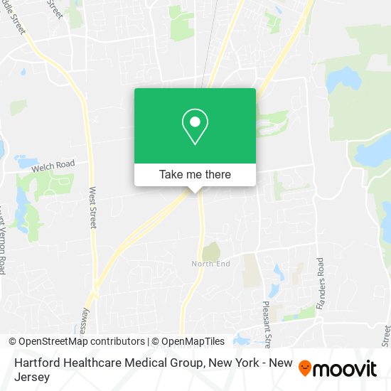 Hartford Healthcare Medical Group map