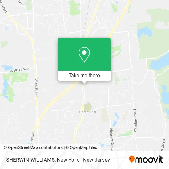 SHERWIN-WILLIAMS map