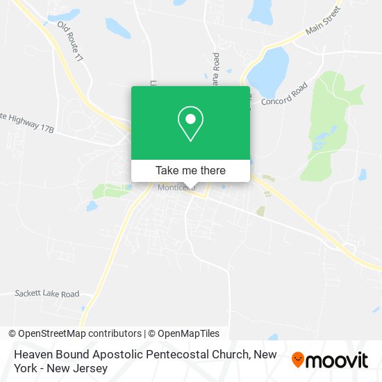 Heaven Bound Apostolic Pentecostal Church map