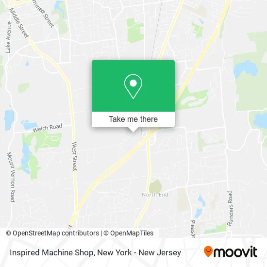 Inspired Machine Shop map