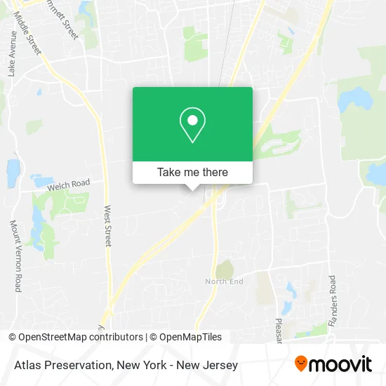 Atlas Preservation map