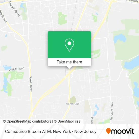 Coinsource Bitcoin ATM map