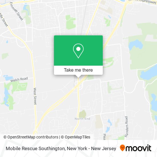 Mapa de Mobile Rescue Southington