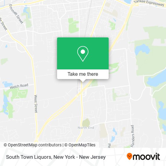 Mapa de South Town Liquors