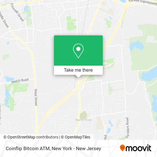 Coinflip Bitcoin ATM map
