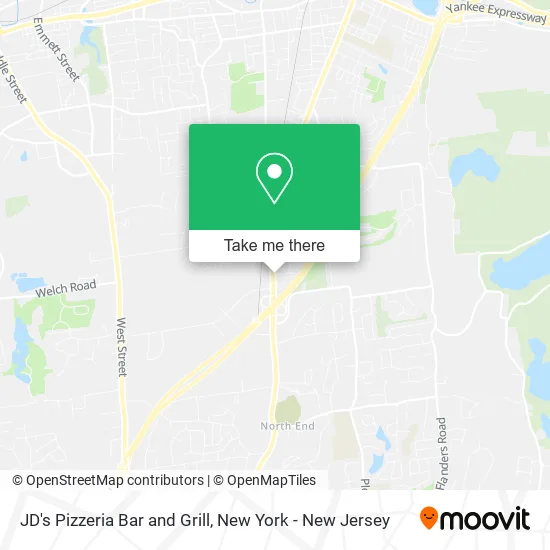 JD's Pizzeria Bar and Grill map