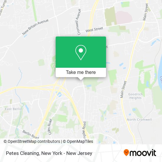 Mapa de Petes Cleaning