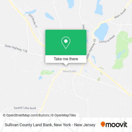Sullivan County Land Bank map