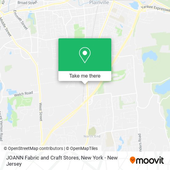 Mapa de JOANN Fabric and Craft Stores