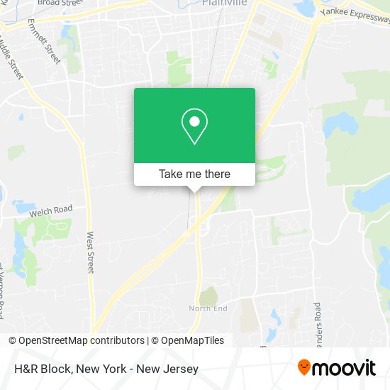 H&R Block map