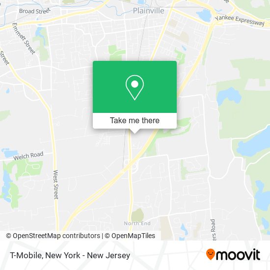 T-Mobile map