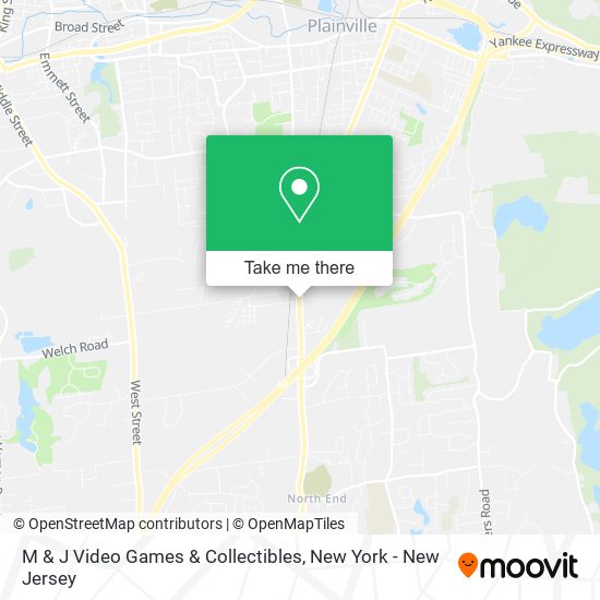 M & J Video Games & Collectibles map