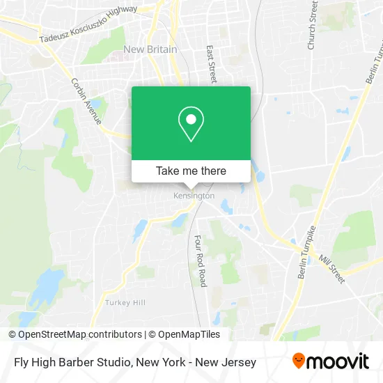 Fly High Barber Studio map