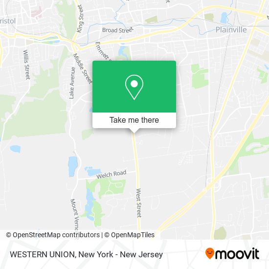 Mapa de WESTERN UNION