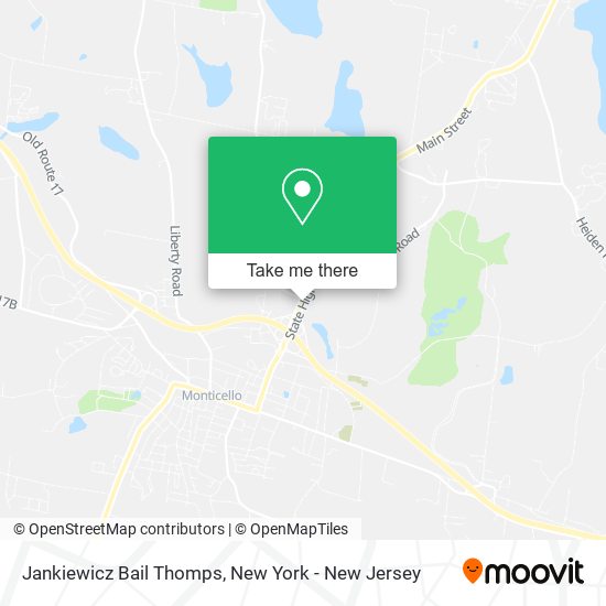 Mapa de Jankiewicz Bail Thomps
