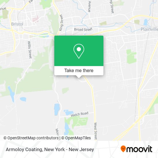 Mapa de Armoloy Coating