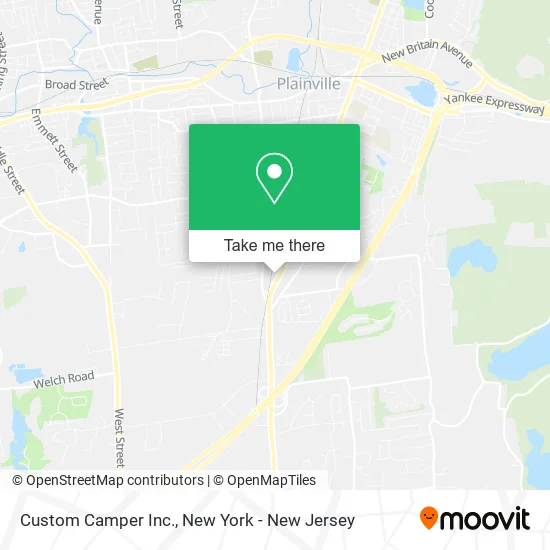 Custom Camper Inc. map