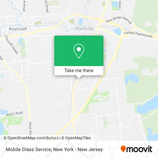 Mapa de Mobile Glass Service